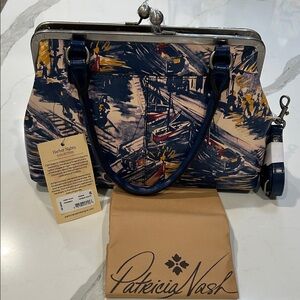 Patricia Nash Harbor Nights Robine Blue Bag